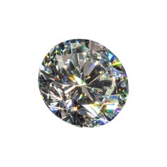 0,61 quilates diamante suelto talla brillante redondo H/Si1 certificado Gia
