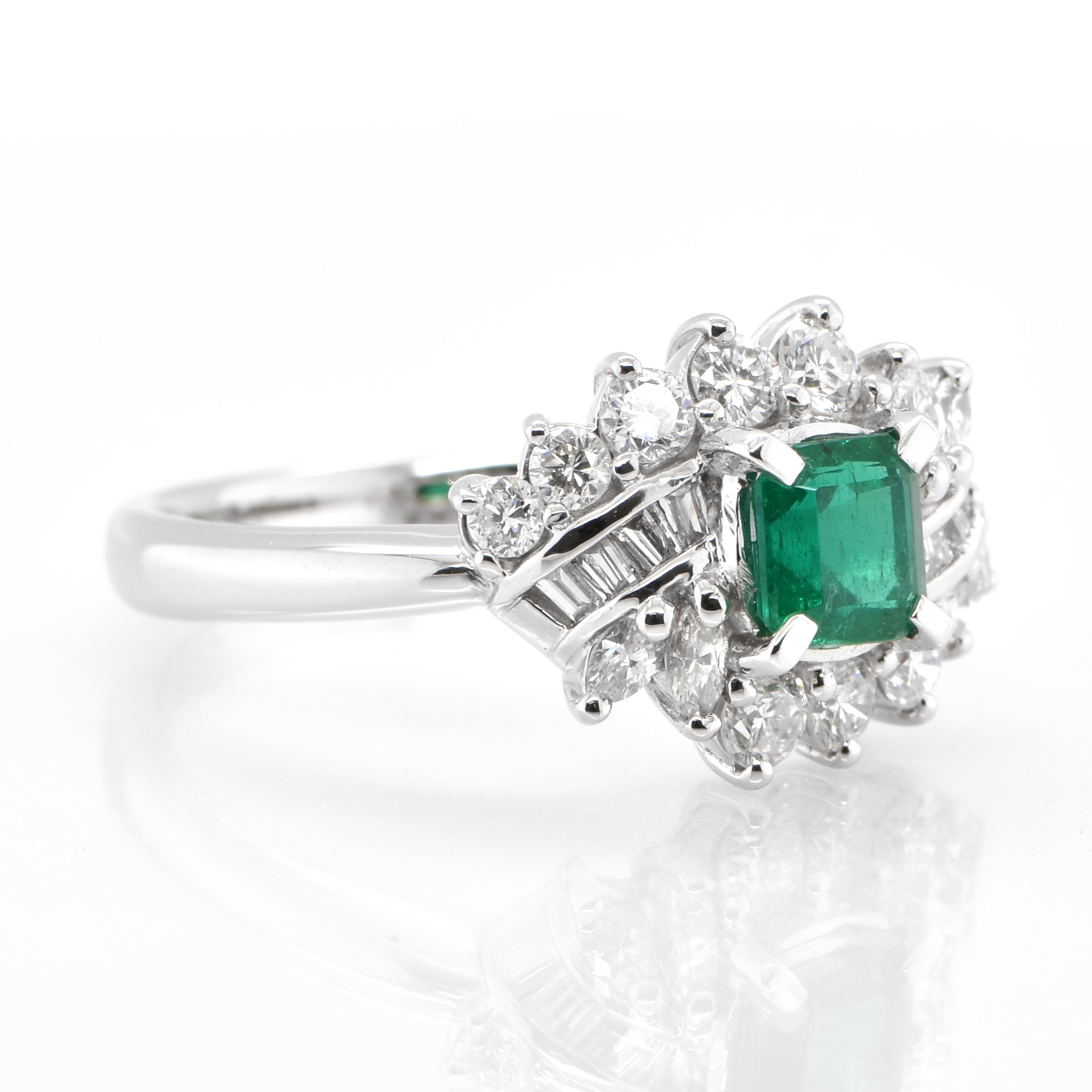 antique emerald engagement ring
