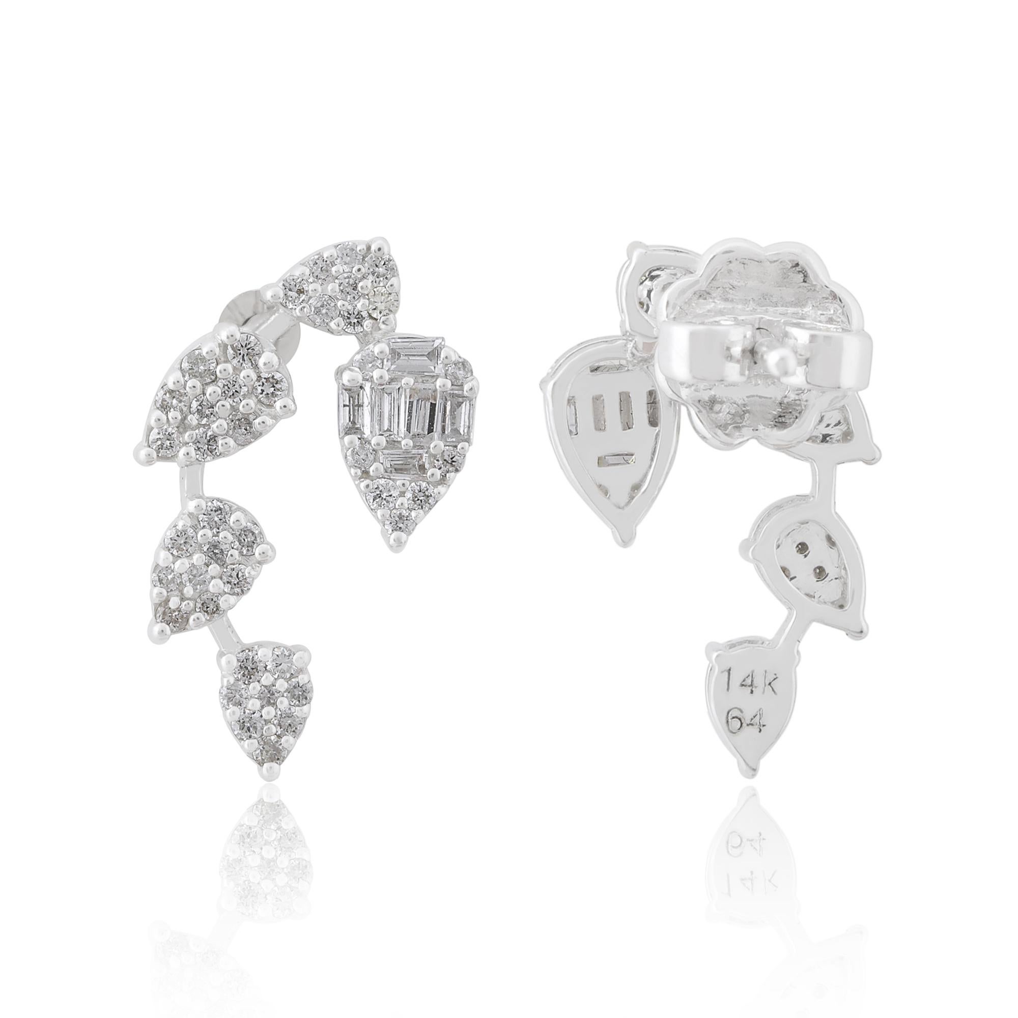 Artikel-Code :- SFE-1149B
Bruttogewicht :- 3.64 gm
14k Weißgold Gewicht :- 3,52 gm
Gewicht des natürlichen Diamanten :- 0,62 Karat ( DURCHSCHNITTLICHE DIAMANTENKLARITÄT SI1-SI2 & FARBE H-I )
Ohrringe Länge :- ca. 19 mm.

✦