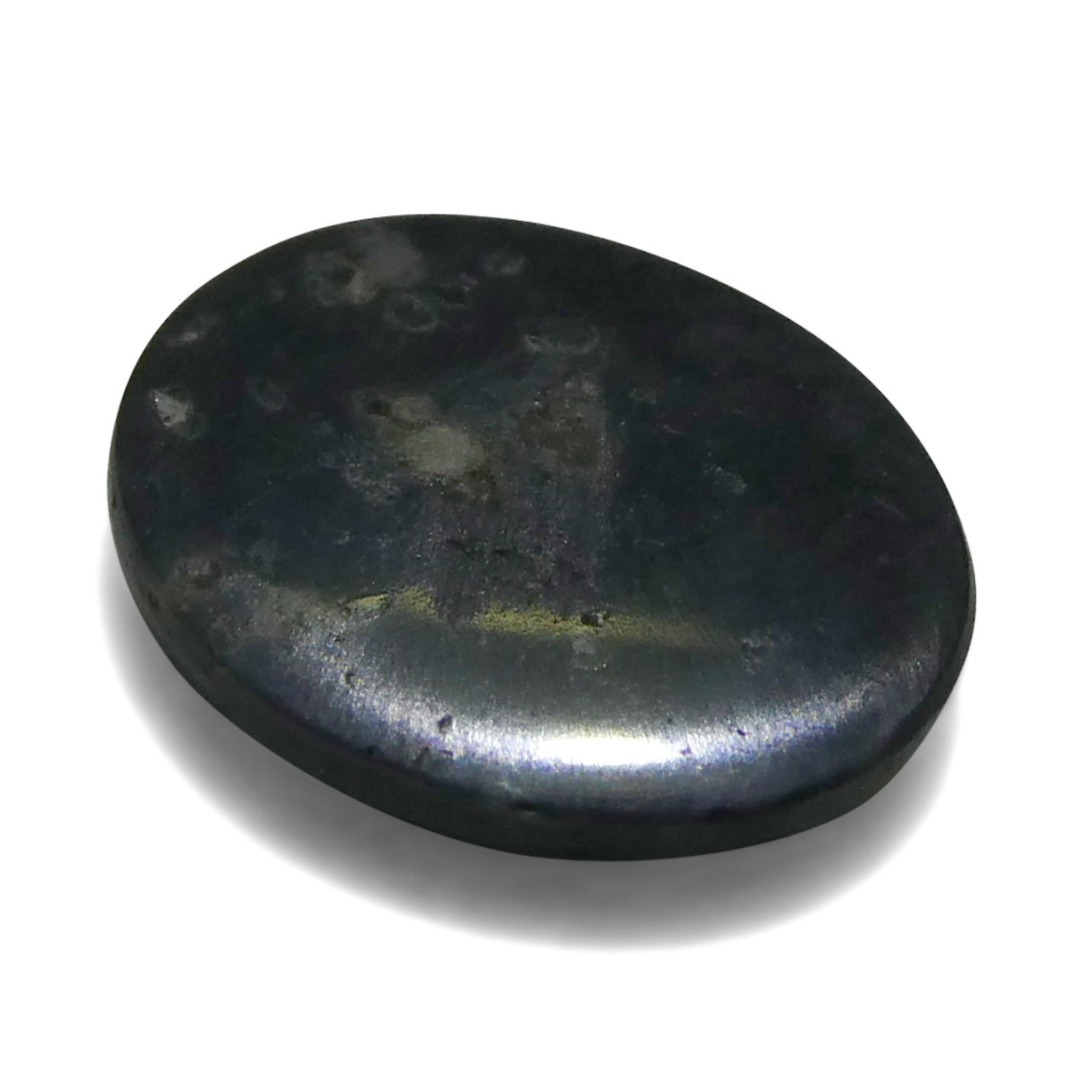 0.62ct Opale grigio ovale cabochon dall'Australia in vendita 7