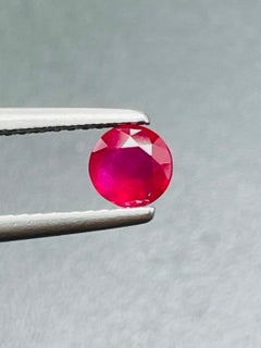 0.63Ct GUILD Certificate Ruby Burma Pigeon blood Color Eye Clean quality