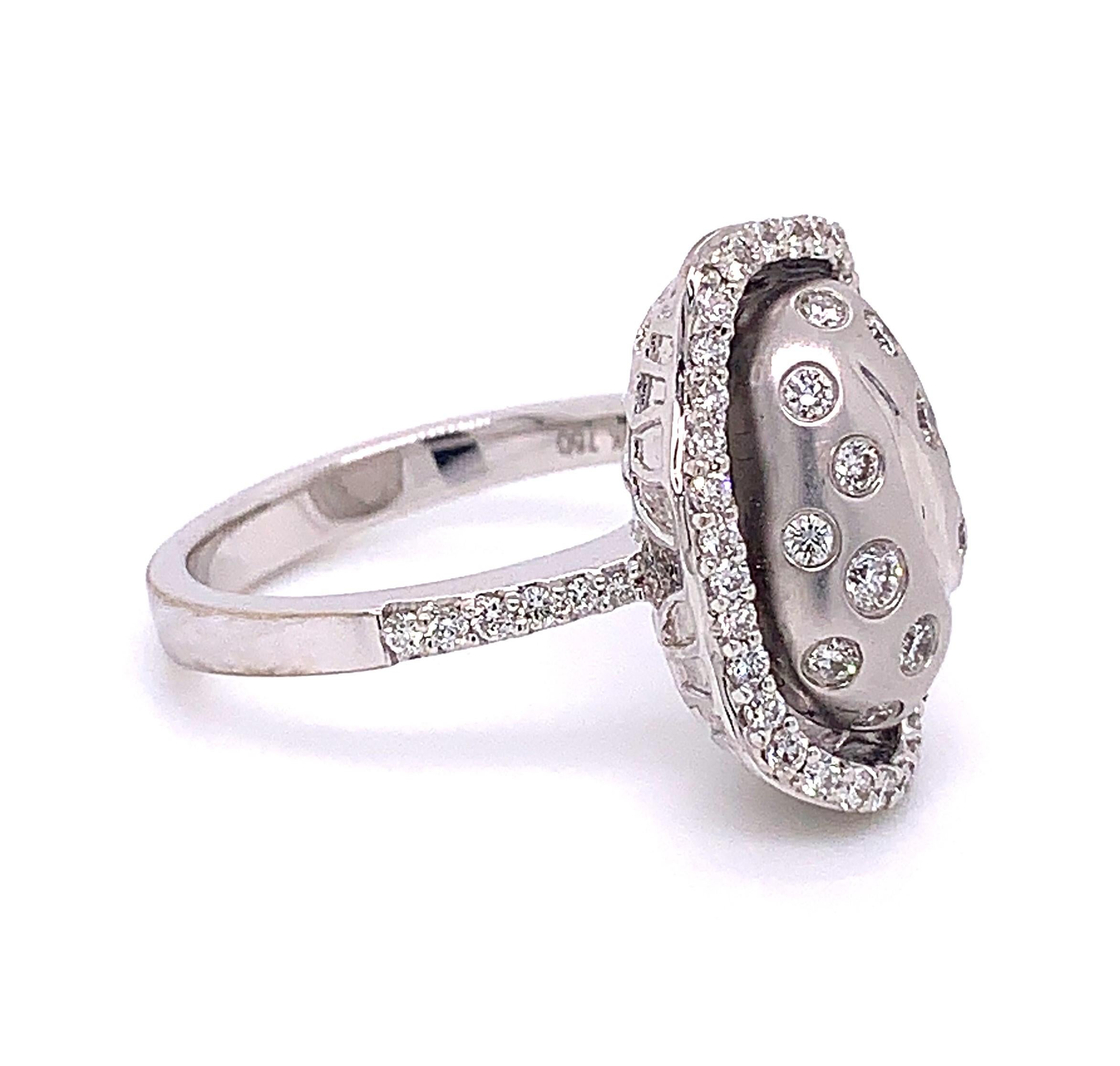 Contemporary 0.65 Carat Diamond Fashion Ring