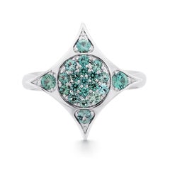 0.65 Carat Natural Color-Changing Russian Alexandrite Ring Set in 18K Gold