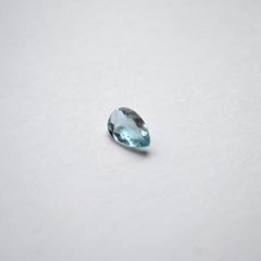 0.65 carat Pear cut Aquamarine