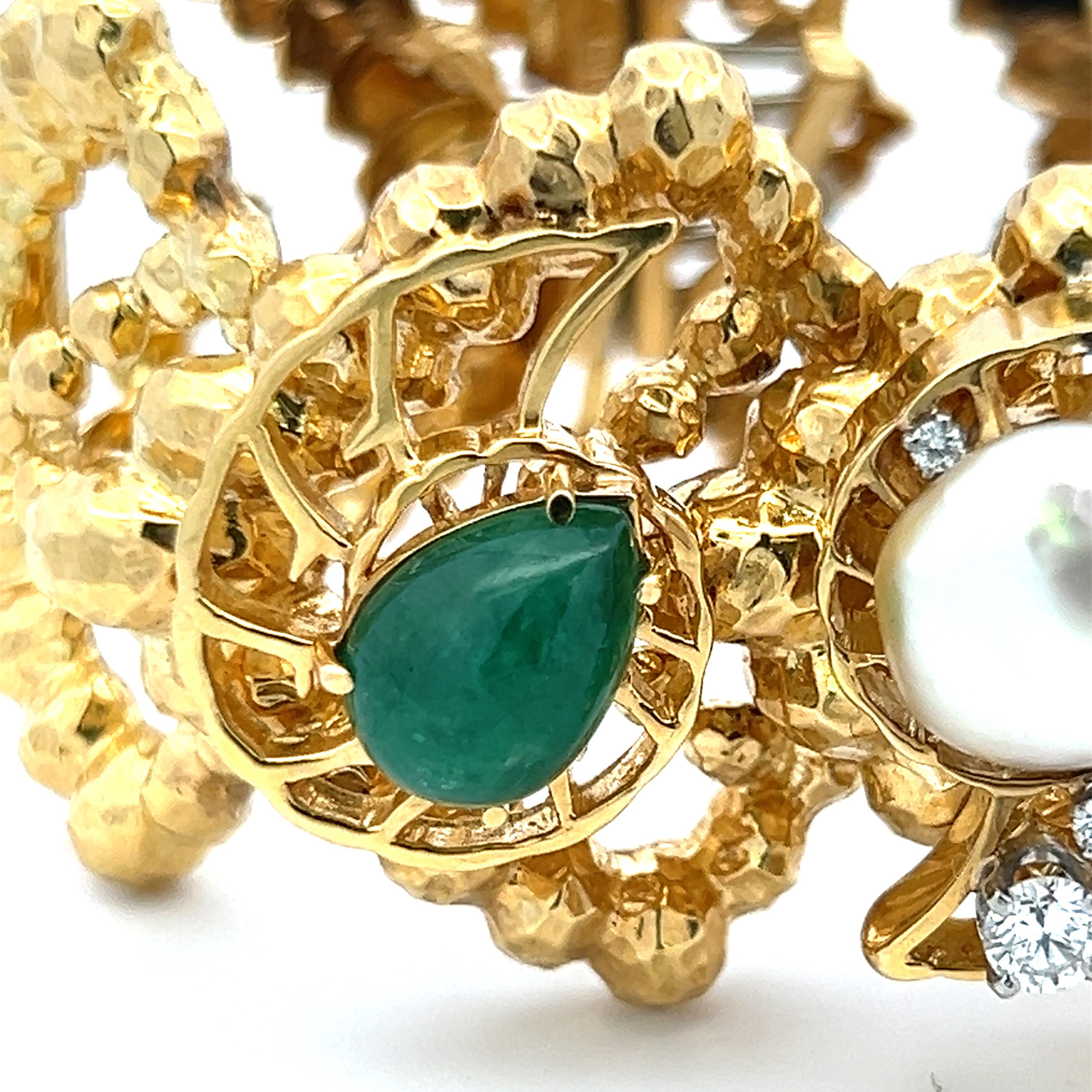 Contemporain 0.65 Carat Round Brilliant G VS1 Diamond Bracelet à maillons en or jaune 18 carats en vente