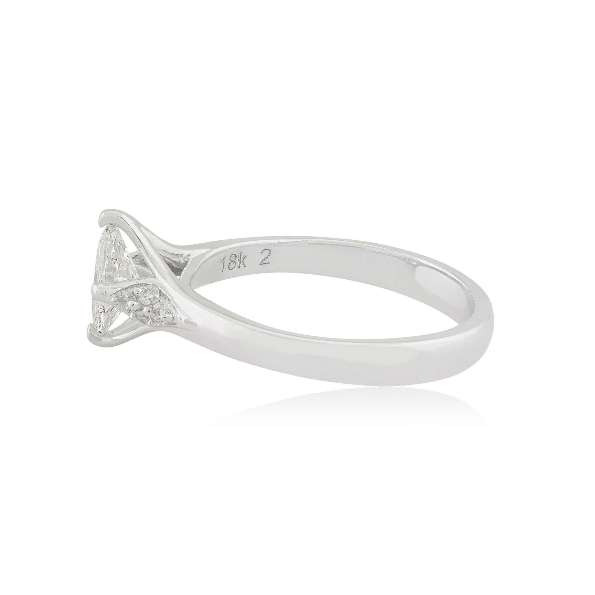 0.5 carat marquise diamond ring