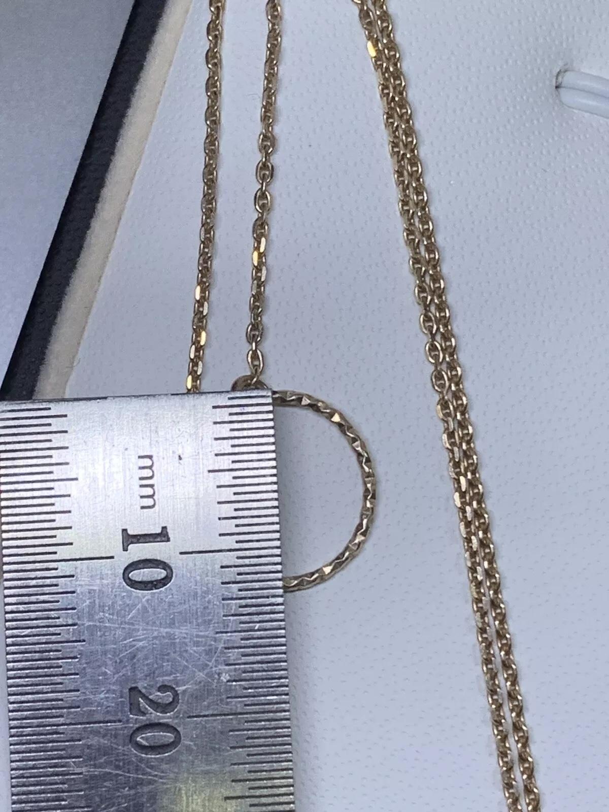 Collana con ciondolo a goccia di quarzo rosa 0,65ct in argento sterling 20n pollici In condizioni Nuovo in vendita a London, GB