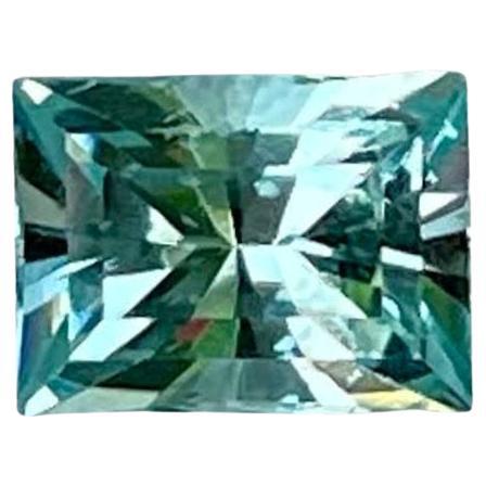 0.66 carats Aquamarine Stone Custom Precision Cut Natural African Gemstone