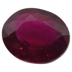 0.67 ct Oval Ruby Burma