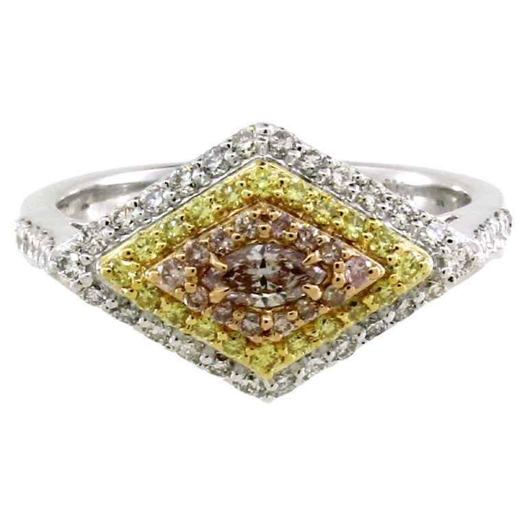 Canary Diamond Ring - 92 For Sale on 1stDibs | canary rings 