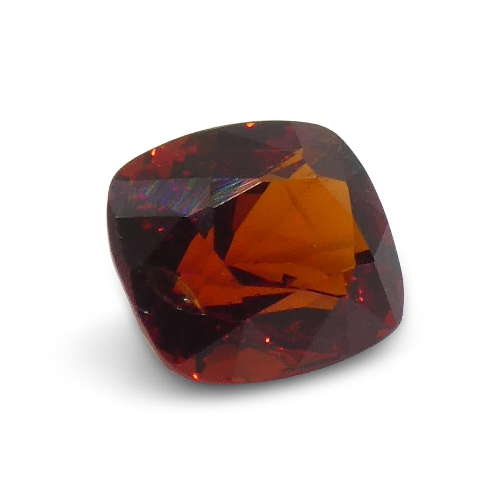 0.67ct Cushion Red Jedi Spinel from Sri Lanka For Sale 2