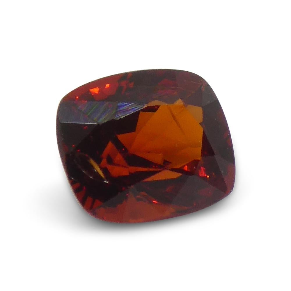 0.67ct Cushion Red Jedi Spinel from Sri Lanka For Sale 3