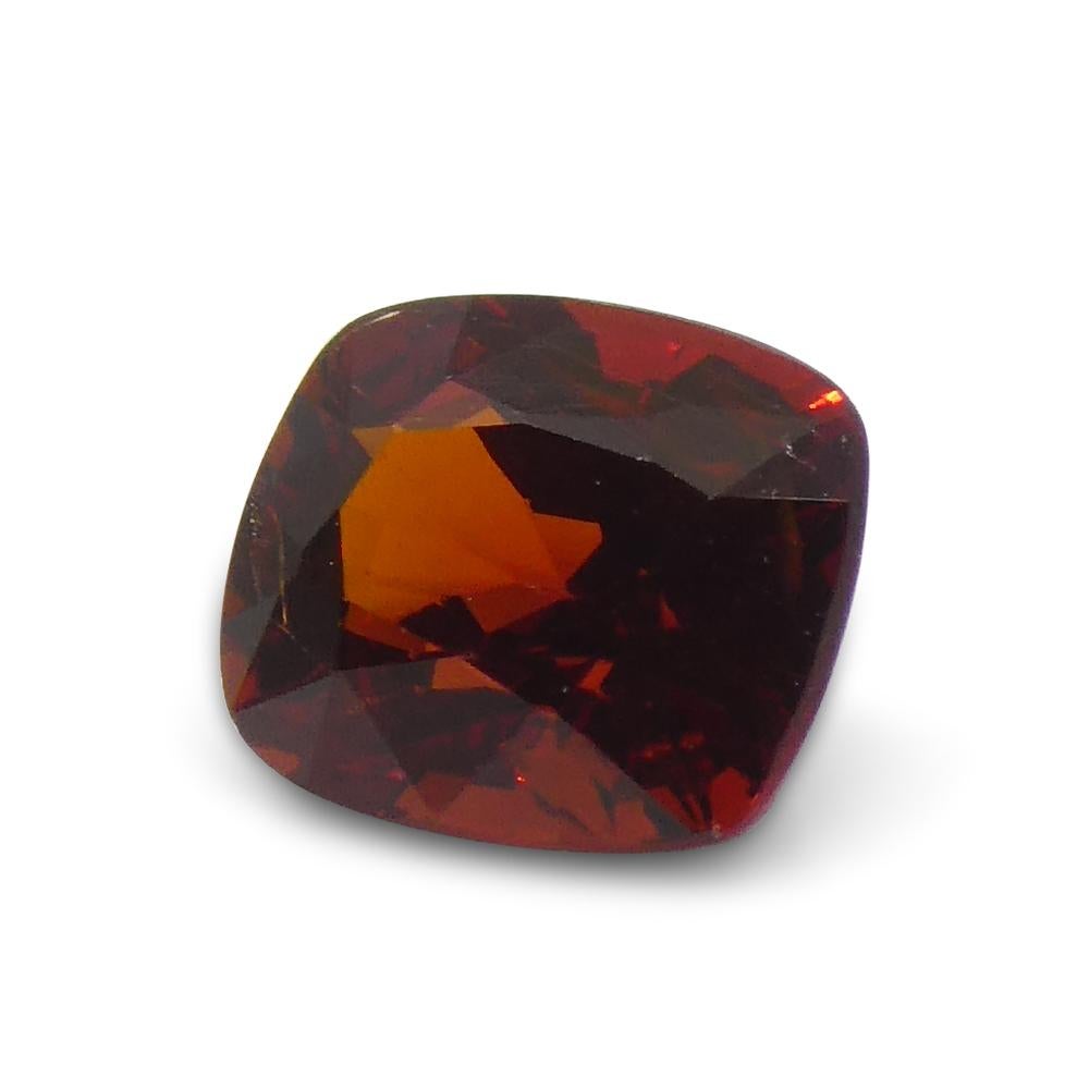 0.67ct Cushion Red Jedi Spinel from Sri Lanka For Sale 5