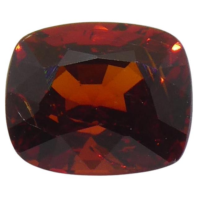 0.67ct Cushion Red Jedi Spinel from Sri Lanka For Sale