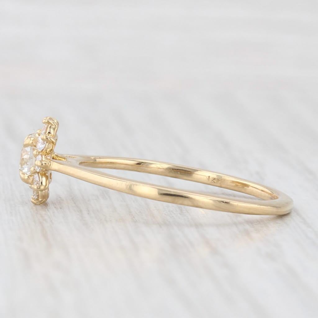 Gemstone Information:
- Natural Diamond -
Carats - 0.47ct 
Cut - Round Brilliant
Color - I
Clarity - SI2  
GIA - 7381420245

- Natural Diamonds -
Total Carats - 0.20ctw
Cut - Round Brilliant
Color - H - I
Clarity - VS1 - VS2

Metal: 14k Yellow