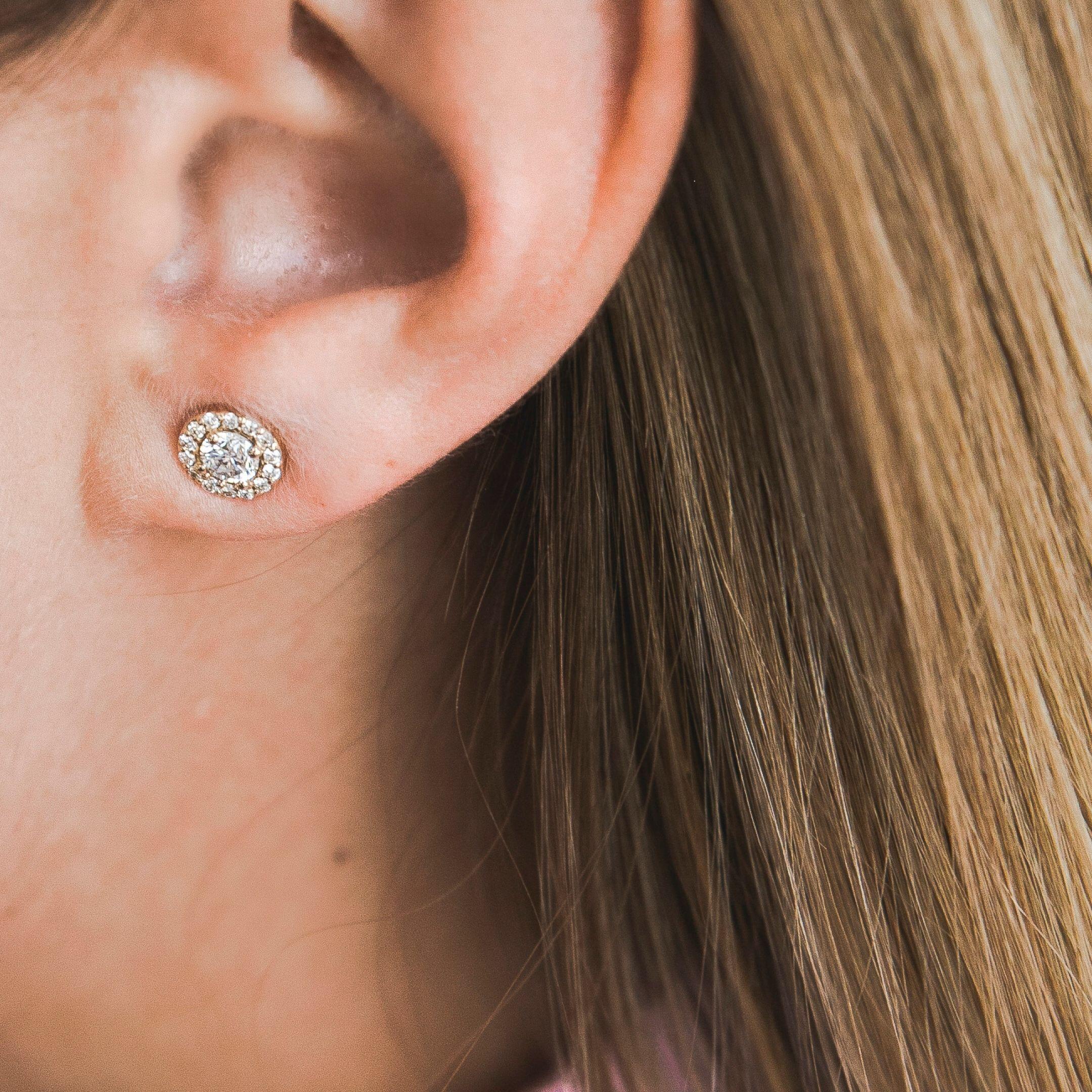 diamond size chart earrings