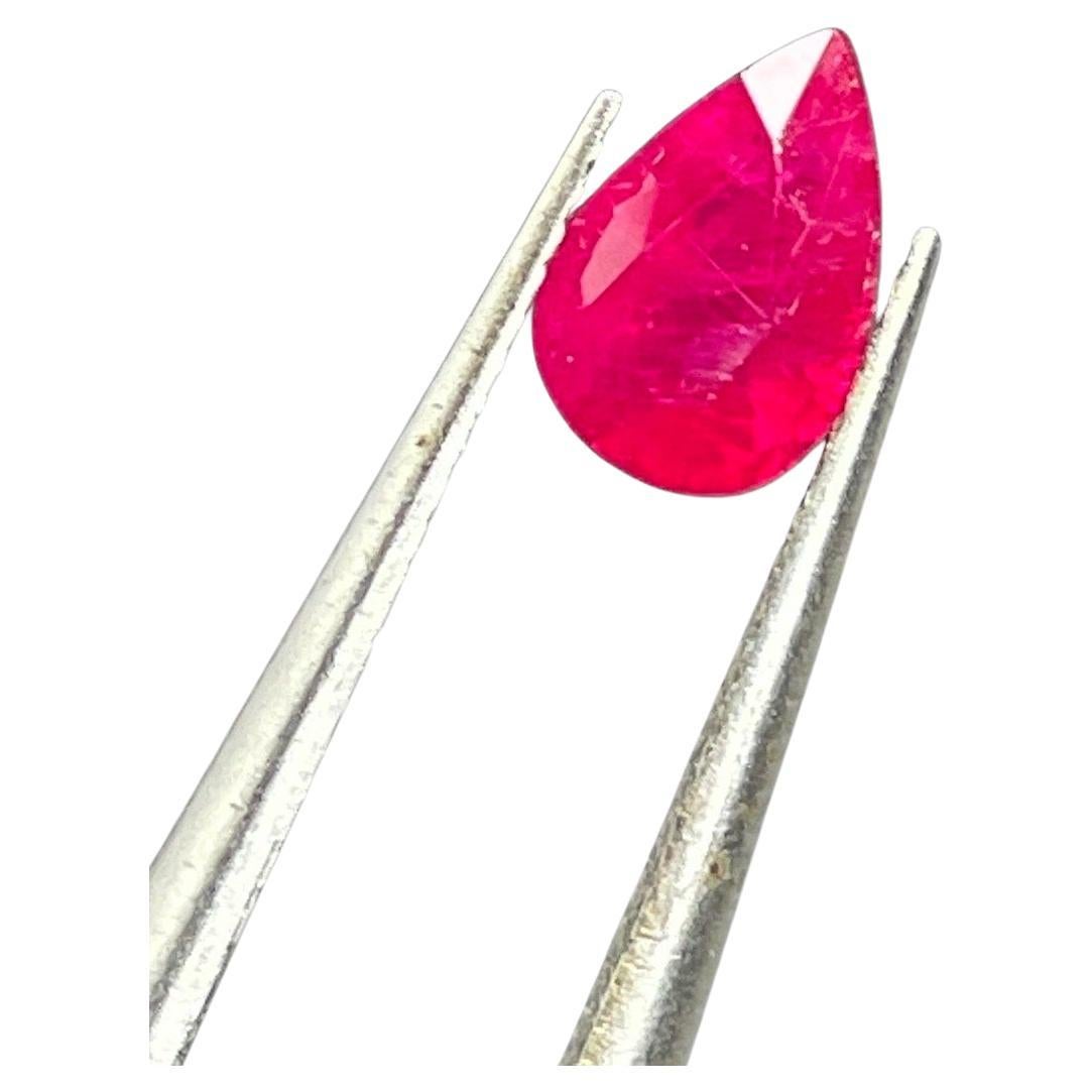 0,68 Ct GIA Zertifikat Natürlicher Rubin Burma unerhitzt Taubenblut Farbe Edelstein