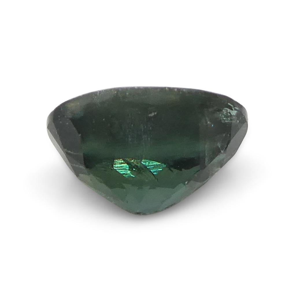 0.68ct Oval Bluish Green to Pinkish Purple Alexandrite from India For Sale 6