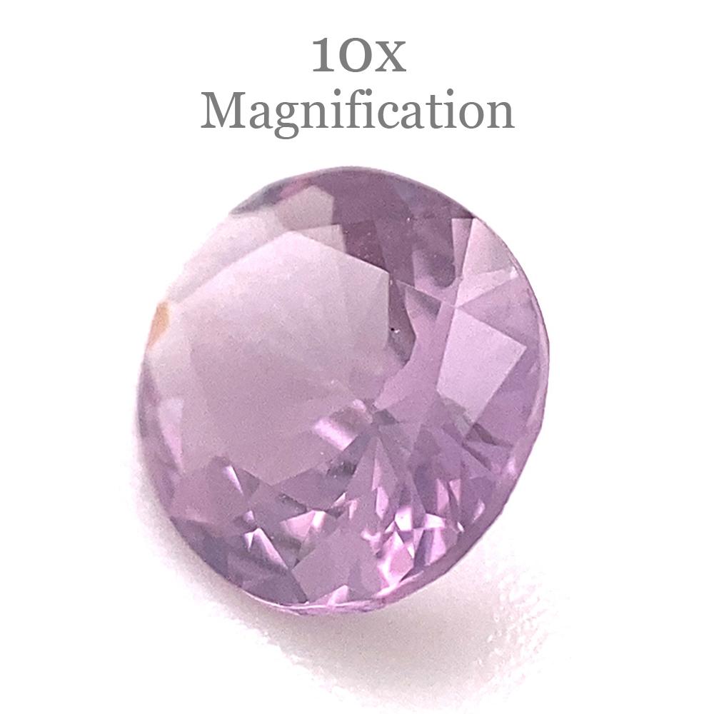 0.68ct Oval Lavender Purple Spinel from Sri Lanka Unheated For Sale 7