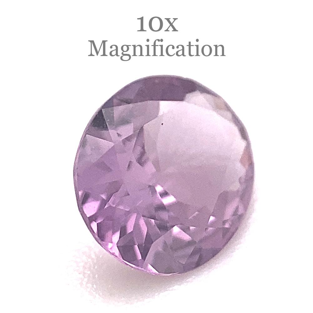 0.68ct Oval Lavender Purple Spinel from Sri Lanka Unheated For Sale 4