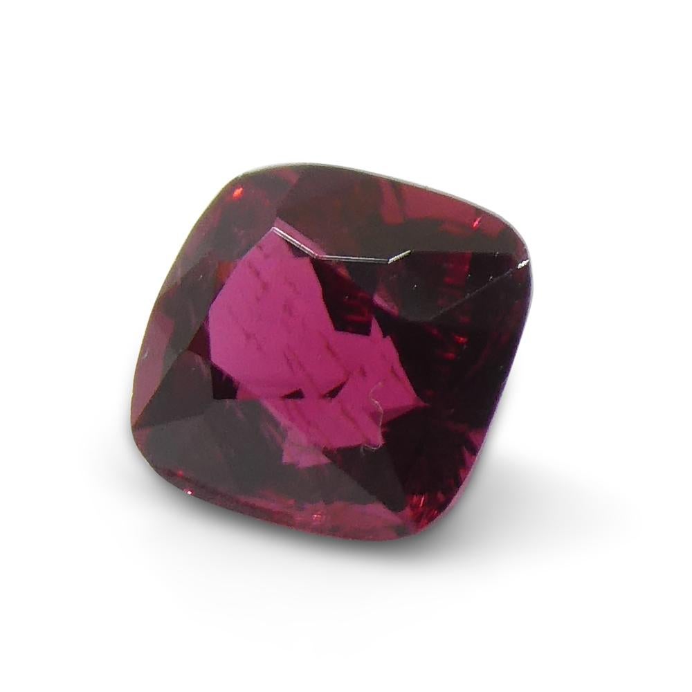 0.69ct Cushion Red Jedi Spinel from Sri Lanka For Sale 5