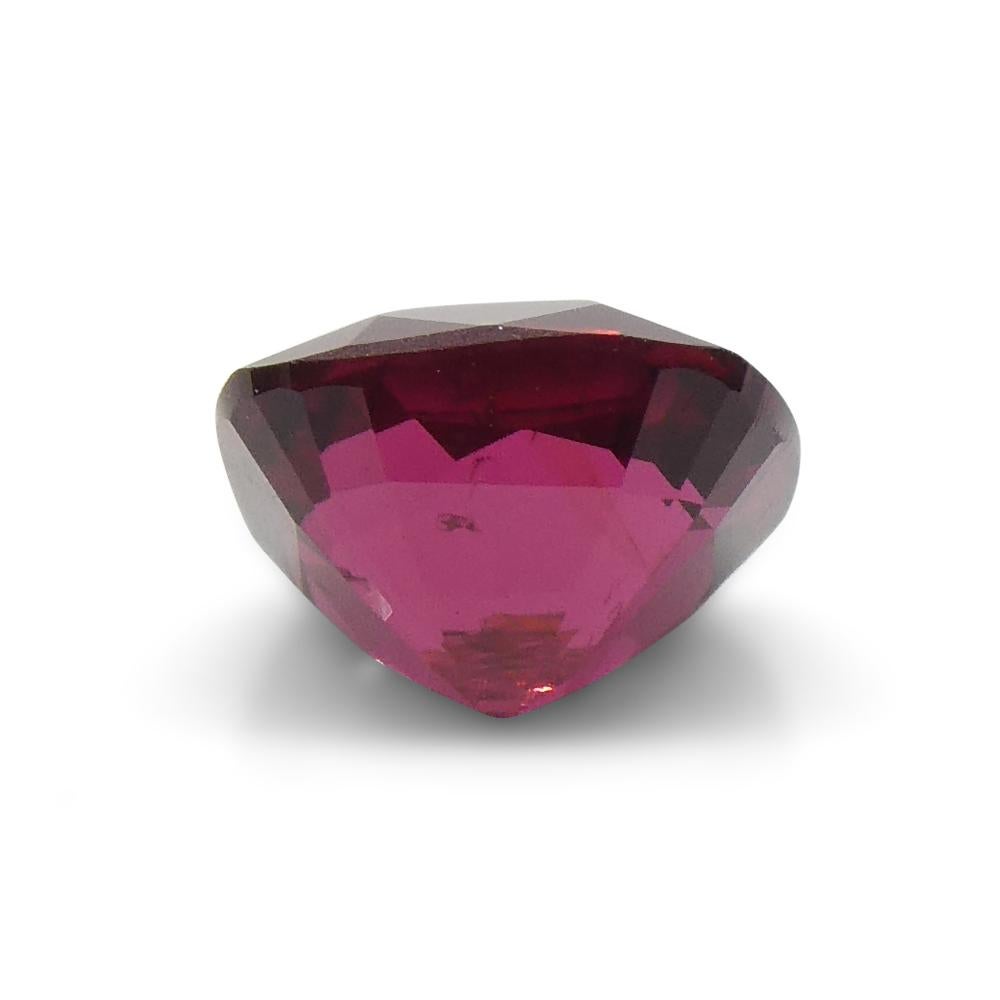 0.69ct Cushion Red Jedi Spinel from Sri Lanka For Sale 2