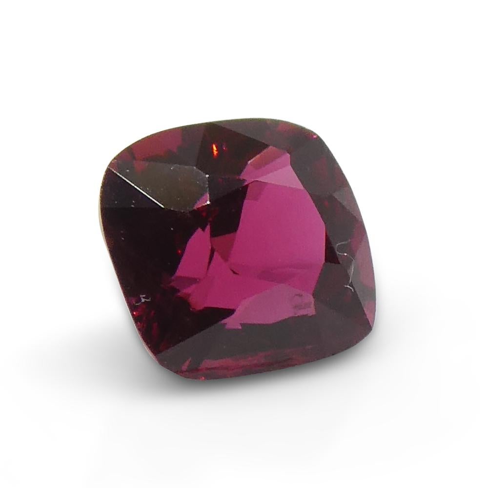 0.69ct Cushion Red Jedi Spinel from Sri Lanka For Sale 3