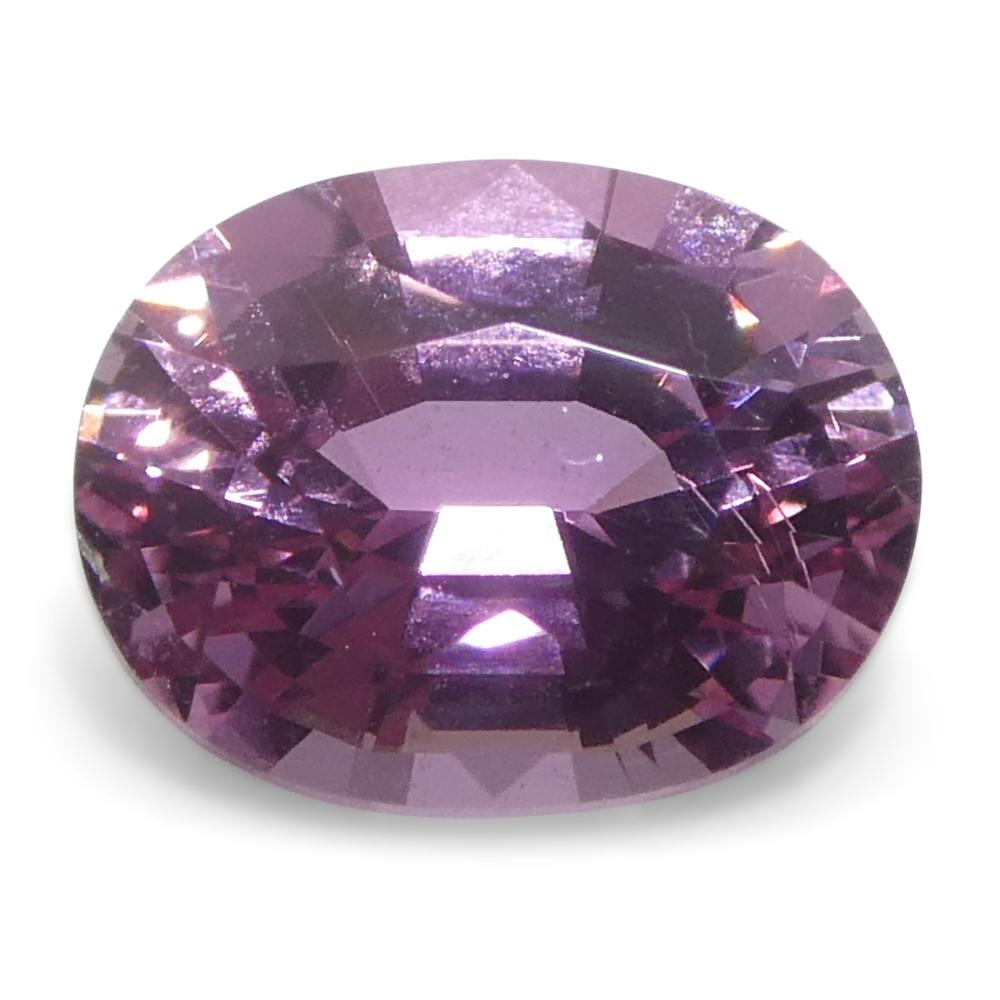Zaffiro rosa ovale del Madgascar 0,69ct In condizioni Nuovo in vendita a Toronto, Ontario