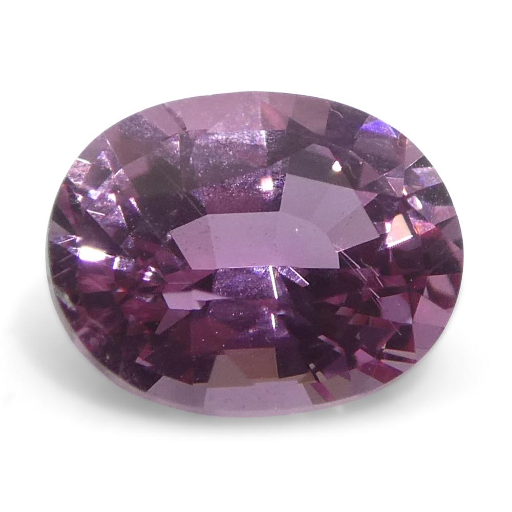 Zaffiro rosa ovale del Madgascar 0,69ct in vendita 1