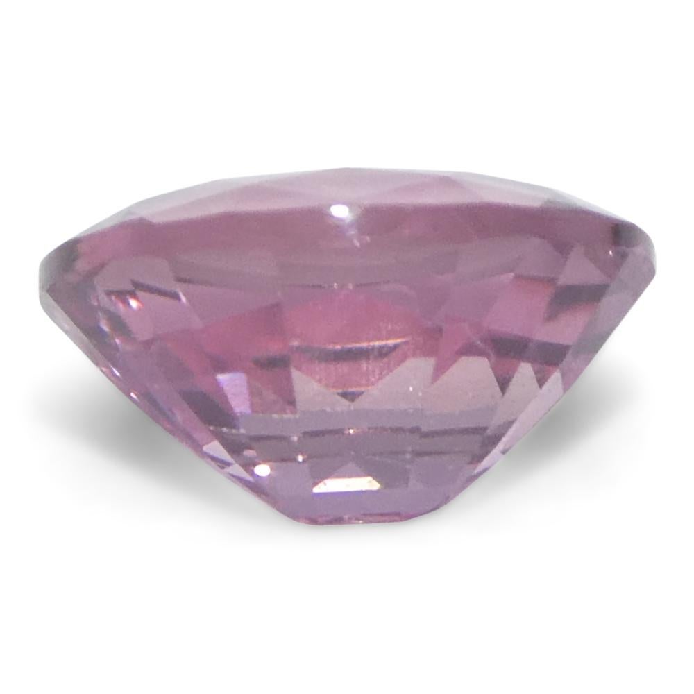 Zaffiro rosa ovale del Madgascar 0,69ct in vendita 3