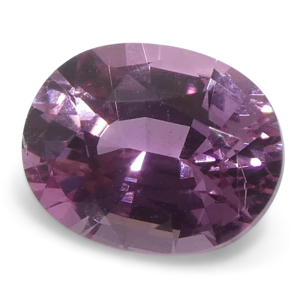Zaffiro rosa ovale del Madgascar 0,69ct in vendita 4