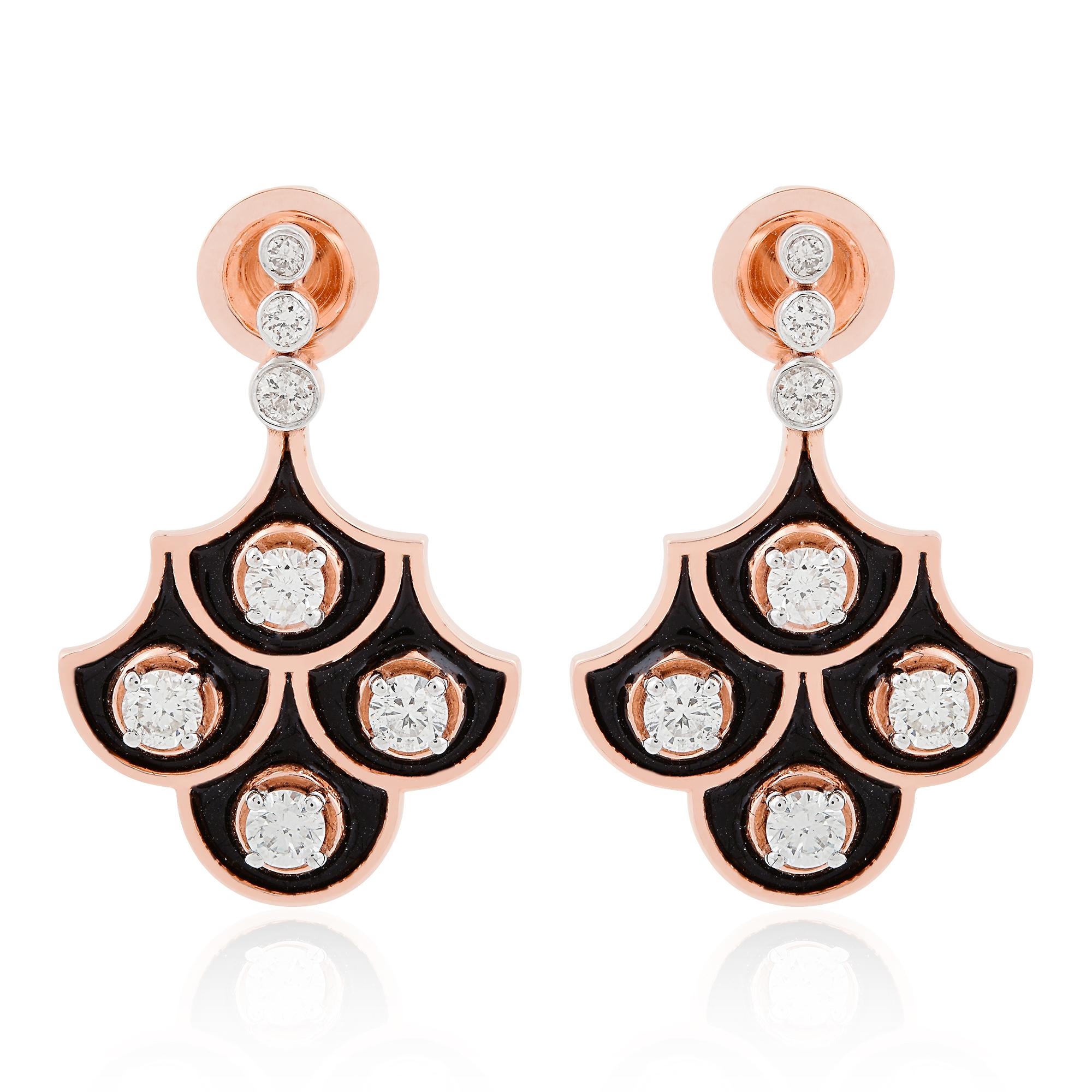 Artikel-Code :- SEE-1670 (14K)
Bruttogewicht :- 5.70 gm
14k Rose Gold Gewicht :- 5.56 gm
Gewicht des Diamanten :- 0.73 Karat. ( DURCHSCHNITTLICHE DIAMANT-REINHEIT SI1-SI2 & FARBE H-I )
Ohrringe Größe :- ca. 24 mm.

✦