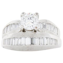 0.70 Carat Diamond Engagement Ring in Platinum