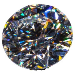 Diamante suelto de 0,70 quilates E / VS2 talla brillante redondo certificado por el GIA