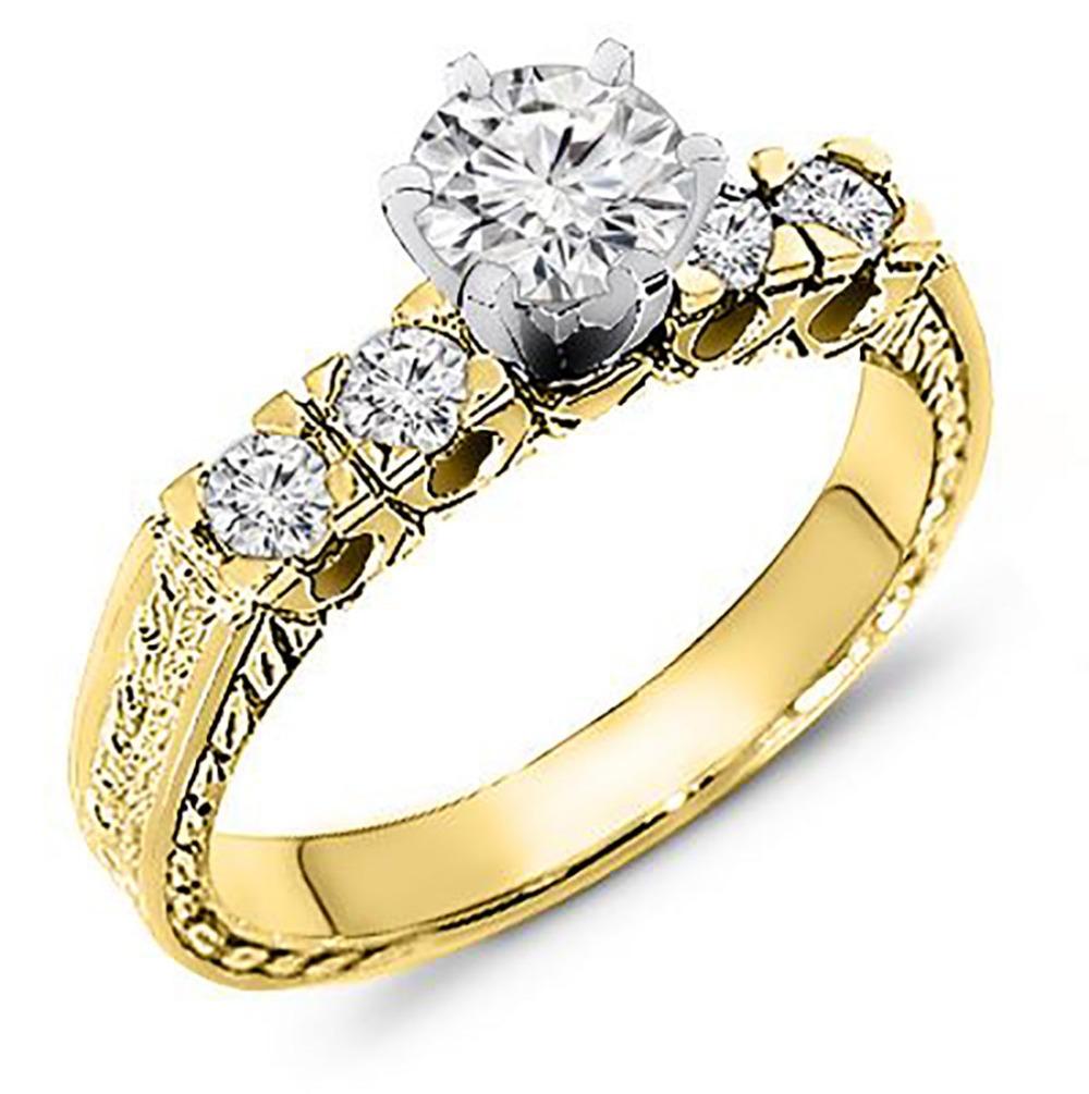 For Sale:  0.70 ct. tw. Diamond Engagement Ring 2
