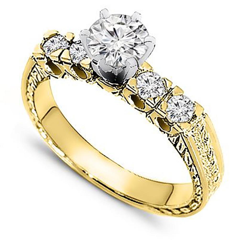 For Sale:  0.70 ct. tw. Diamond Engagement Ring 4