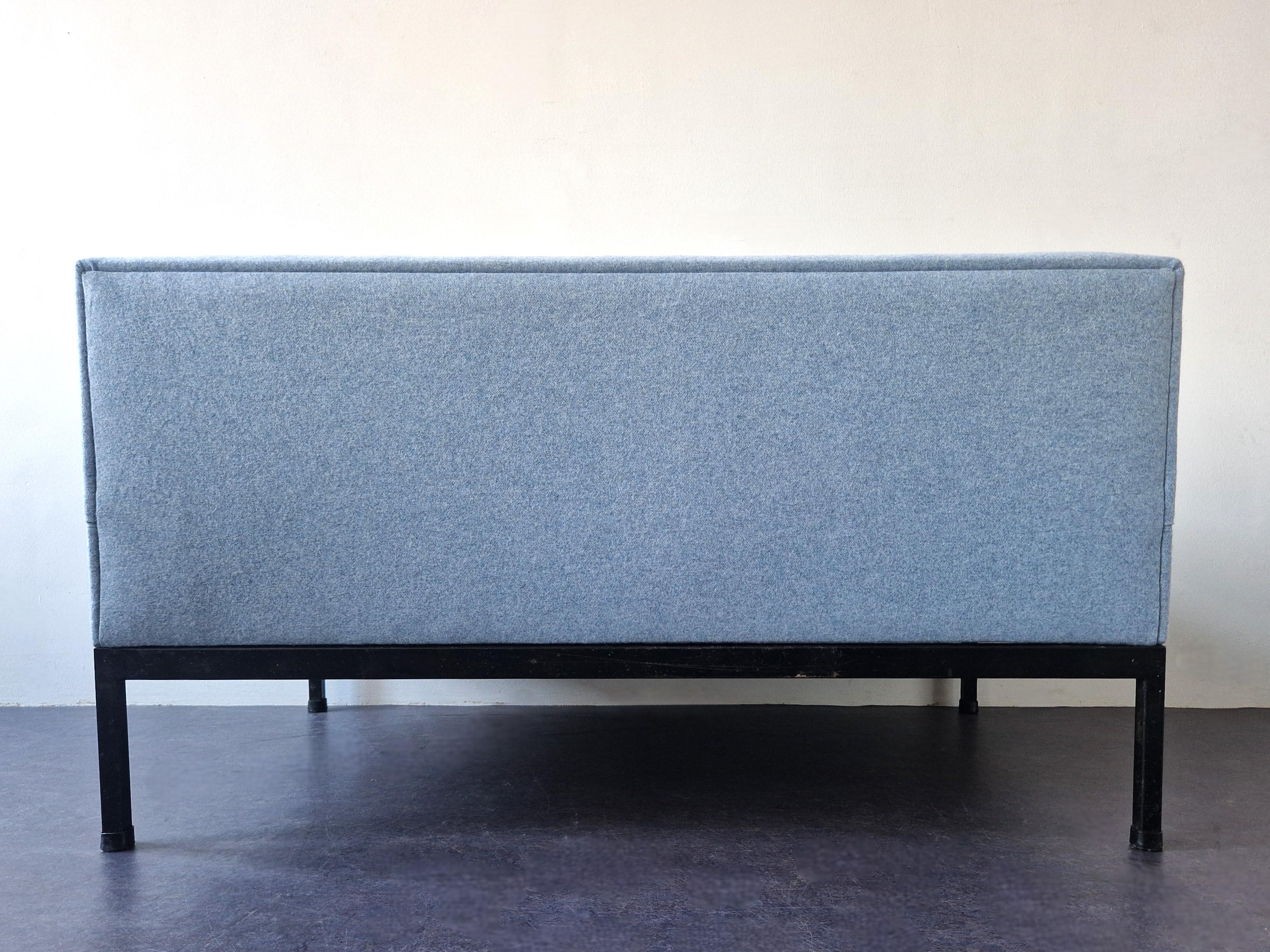 Métal Canapé 2 places de la série 070 par Kho Liang Ie pour Artifort, The Netherlands 1964 en vente