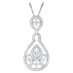 0.70ct Round Brilliant Cut Diamond Pendant