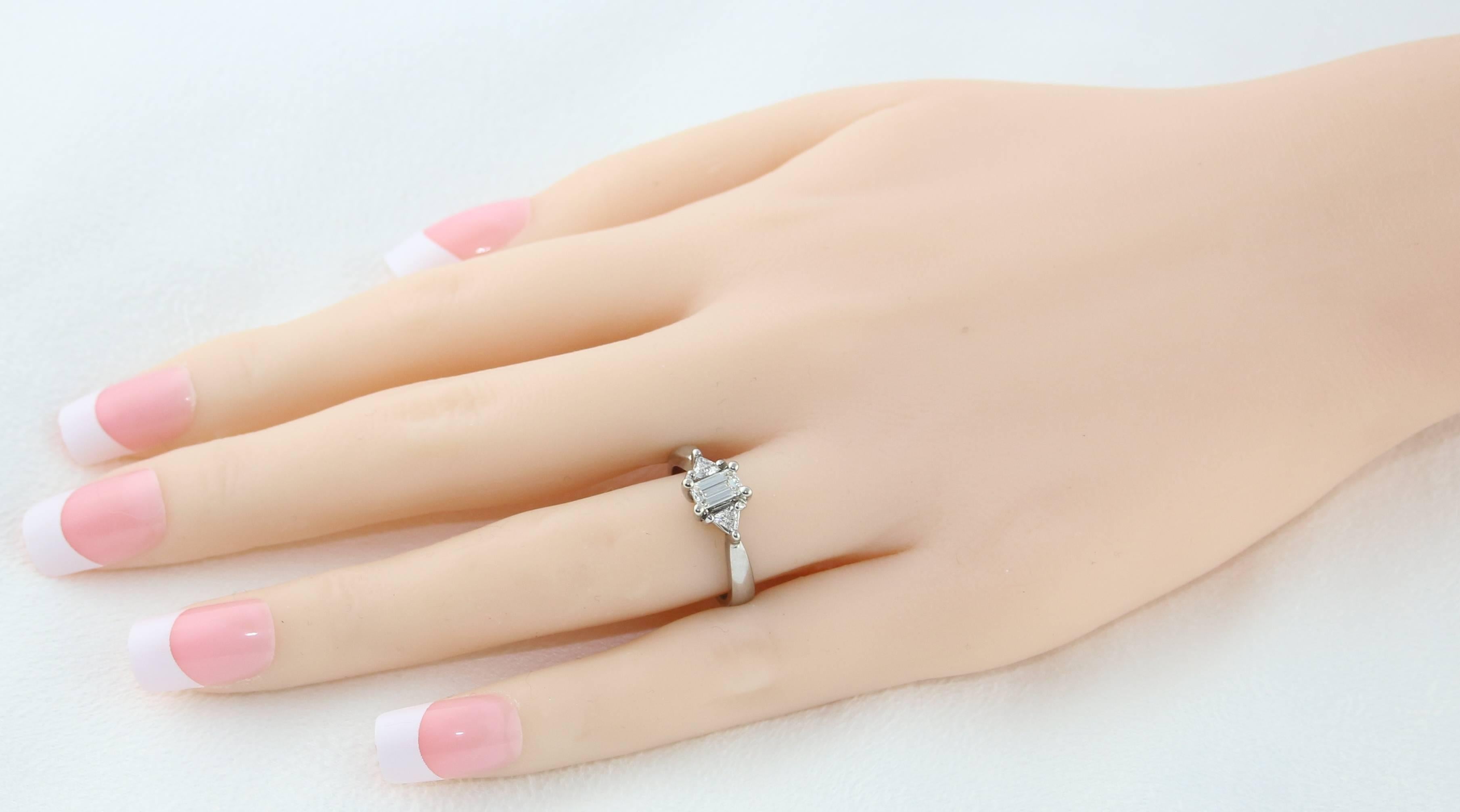 0.71 carat diamond ring