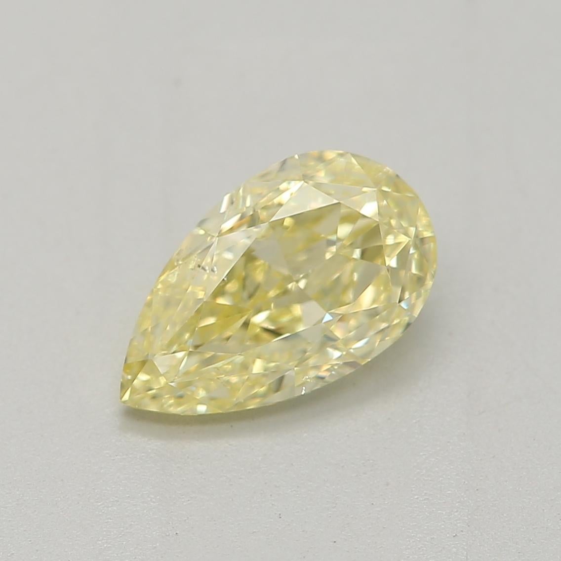 *100% NATURAL FANCY COLOUR DIAMOND*

✪ Diamond Details ✪

➛ Shape: Pear
➛ Colour Grade: Fancy Yellow
➛ Carat: 0.71
➛ Clarity: Si1
➛ GIA  Certified 

^FEATURES OF THE DIAMOND^

✪ Our Specialty ✪

➛ We can definitely work on your special custom