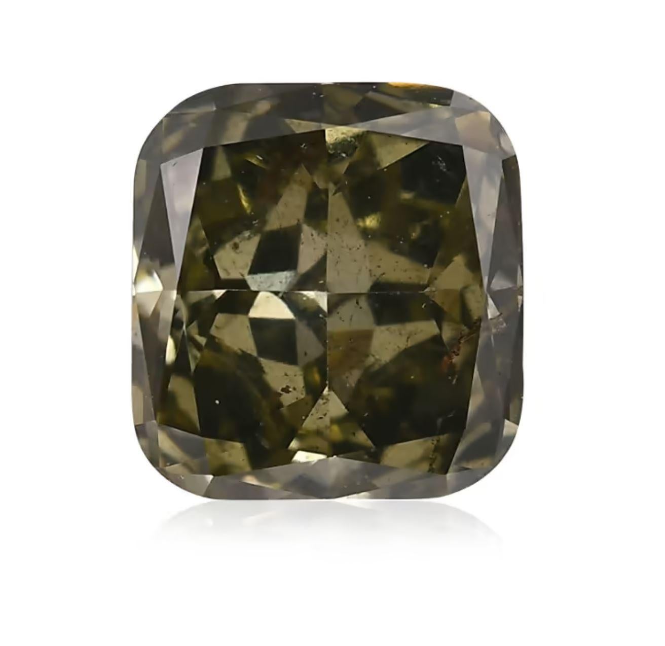 ITEM DESCRIPTION
ID #:
NYC55132
Stone Shape:
CUSHION MODIFIED BRILLIANT
Diamond Weight:
0.72ct
Color:
Fancy Dark Brown-Greenish Yellow
Cut:
Excellent
Measurements:
5.11 x 4.48 x 3.35 mm
Symmetry:
Not Applicable
Polish:
Not