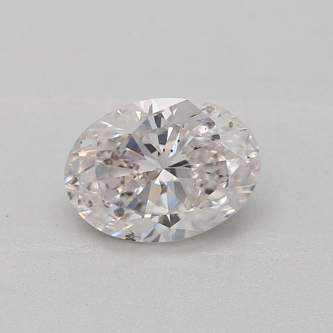 *100% NATURAL FANCY COLOUR DIAMOND*

✪ Diamond Details ✪

➛ Shape: Oval
➛ Colour Grade: Faint Pink
➛ Carat: 0.72
➛ Clarity: I1
➛ GIA Certified 

^FEATURES OF THE DIAMOND^

This 0.72 carat diamond falls within the range of small to medium-sized