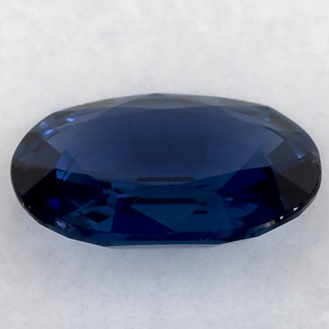 0.72 Karat Blauer Saphir Oval Loser Edelstein im Zustand „Neu“ im Angebot in Fort Lee, NJ