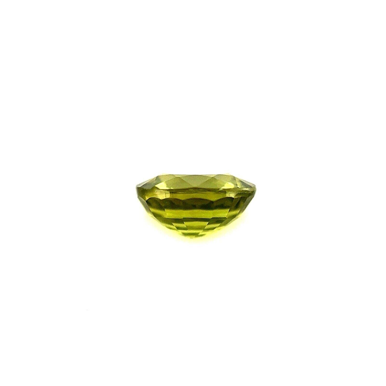 0.72ct Fine Vivid Green Natural Sapphire Oval Cut Loose Rare Gem 5.3x5mm VS

Fine Natural Vivid Green Sapphire Gemstone. 0.72 Carat stone with a beautiful vivid green colour and excellent clarity, a very clean stone. Also has an excellent oval cut