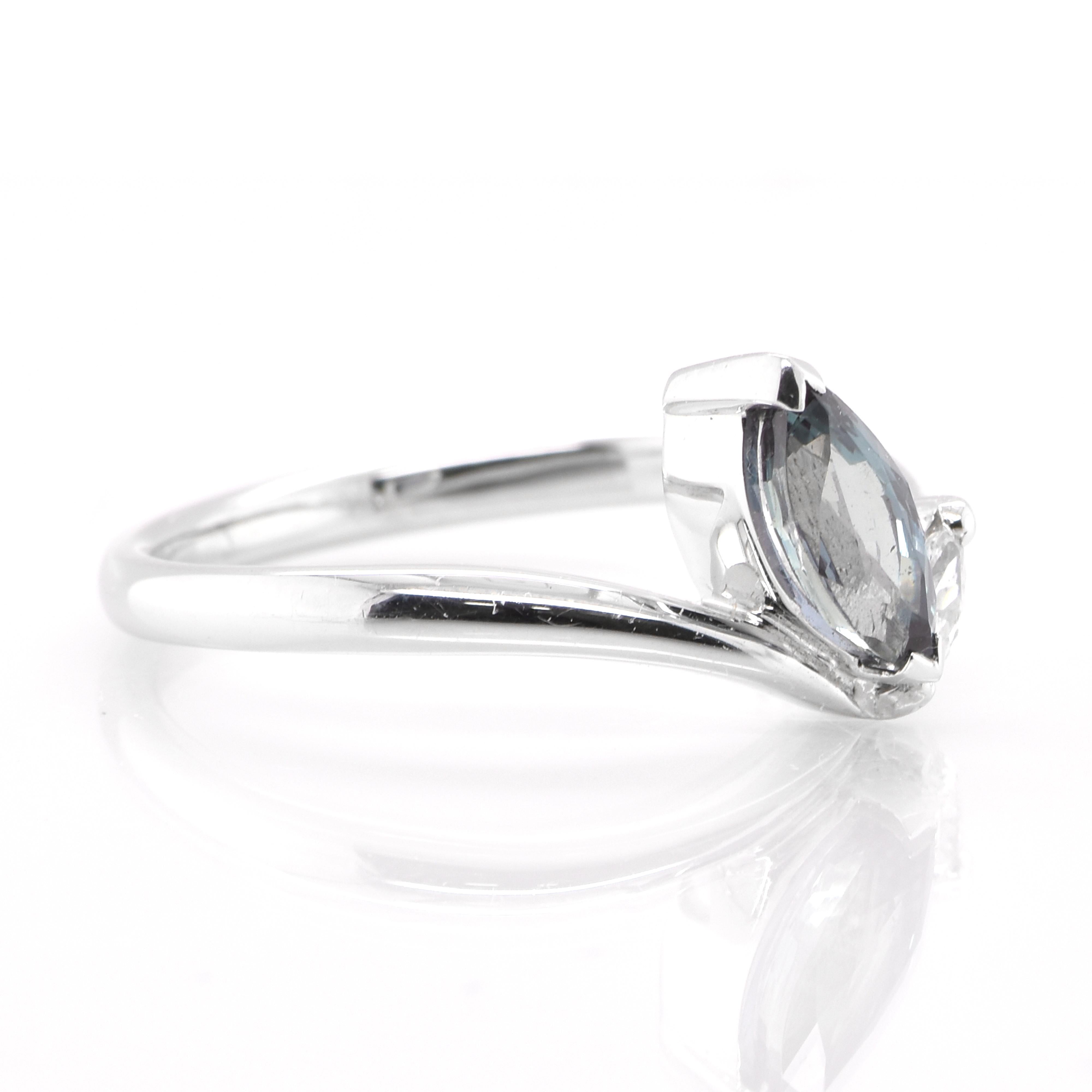 natural color change alexandrite rings