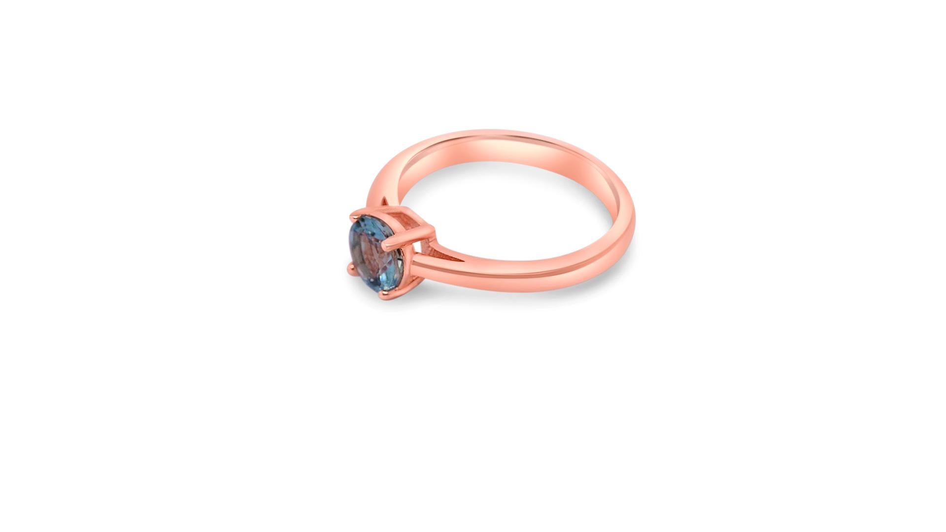 Art déco 0.73 Ct Aquamarine 92.5 Sterling Silver Halo Bridal Engagement Ring  en vente