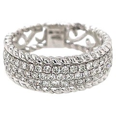 0.73Carat Ladies Diamond Band