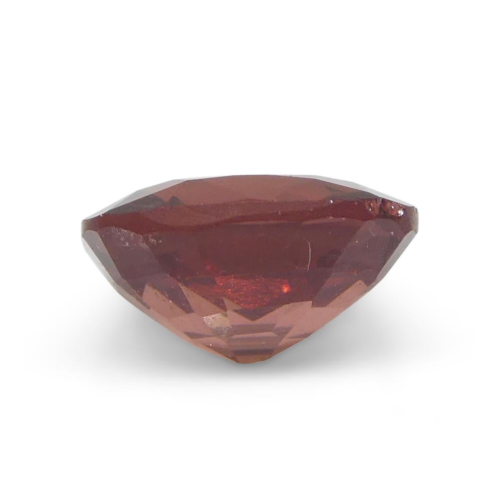 0.74ct Cushion Red Spinel from Sri Lanka For Sale 6