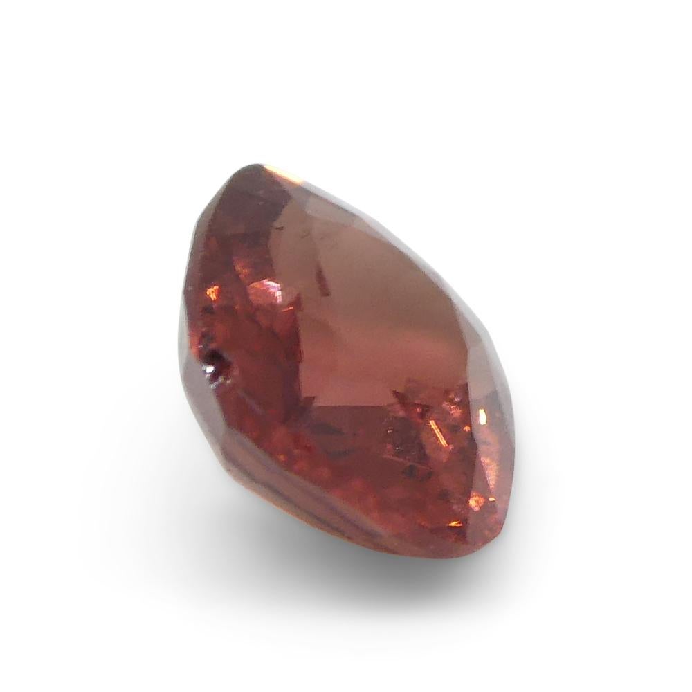 0.74ct Cushion Red Spinel from Sri Lanka For Sale 7