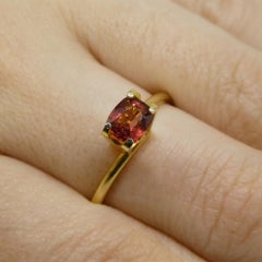 0.74ct Cushion Red Spinel from Sri Lanka